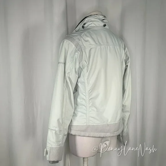 Columbia Titanium Omni-Tech Ski Jacket Medium M White - Picture 12 of 13